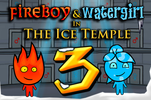 Fireboy and Watergirl 3: Ice Temple / Garçon de feu et fille d'eau 3: Temple de glace